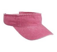 Visiera Washed Cotton by Lipodo pink One Size