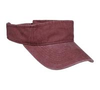 Visiera Washed Cotton by Lipodo rosso bordeaux One Size