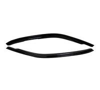 Visiere Deflettori D'aria Finestrini Laterali Automatici Per Smart Per Fortwo 450 451 1998-2014 Parapioggia Nera Visiera Porte Vent Shades Fumo Scuro Auto Deflettori Aria(08-14 451)