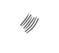 Visiere for finestrini auto 6 4 pezzi compatibili con Citroen C5 X 2021-2026, parasole, pioggia, deflettori, accessori for auto(6pcs transparent)