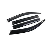 Visiere for finestrini auto compatibili con Geely EX2 Proton EMas 5 Xingyuan E22H 2024 2025 2026 Deflettori laterali antipioggia e neve(Black)