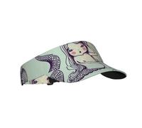 Visiere parasole sportive per donne e uomini, cappelli estivi per golf all'aperto, tennis, faro, sirena, elementi di design nautico
