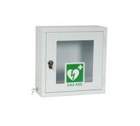 Visio Teca per defibrillatore semiautomatico - bianco - PVS