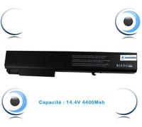 Visiodirect Batteria 14.4V 4400mAh per Portatile HP COMPAQ EliteBook 8530P
