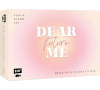 Vision Board: Dear Future Me - Bring your visions to life: Das Komplett-Set mit Workbook, Bildvorlagen, A2-Poster, 24 Aktivitätskarten und ganz viel Inspiration für deine Wünsche und Ziele