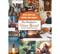 Vision Board Millionaire Mindset Clip Art Book with Prompts to Scale Your Business