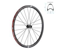 VISION COPPIA CERCHI RUOTE SC 30 CARBON C19 TUBELESS READY DISC 28 700C SH11/HG