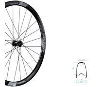 VISION COPPIA CERCHI RUOTE TEAM 35 C19 TUBELESS DISC 28 700C B2 SH11/HG