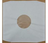 VISION MEDIA 12'' Buste Interne in Vinile Bianco polifoderate Buste Interne per Dischi Buste in Vinile LP PolyLiner x 50 Pezzi