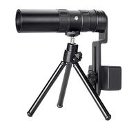 Vision monoculare per adulti, telescopio per smartphone, monoculare portatile con visione chiara e ingrandimento elevato, robusto telescopio monoculare per il birdwatching e la caccia