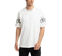 Vision of Super Flames t-Shirt Uomo off White L