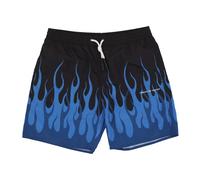 VISION OF SUPER - Short da Bagno Flames Nero/Blu - - Swimwear - Uomo - Blu - L