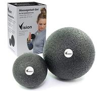 Vision Set di palline da massaggio I 6+10cm I materiale ecologico e durevole I automassaggio delle fasce I allentamento delle tensioni I terapia dei punti di trigger I Consigliato dagli atleti