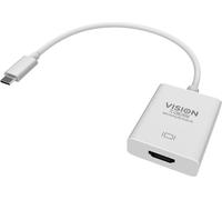Vision TC-USBCHDMI Adattatore grafico USB 3840 x 2160 pixel Bianco - Nouvo