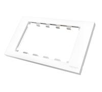Vision Techconnect 3 2-Gang Uk Surround - Faceplate - White - 2-Gang NUOVO