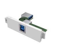 VISION TC3 USBB TOMA DE CORRIENTE USB BLANCO