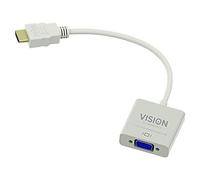 Vision Techconnect - Video Converter - Hdmi - Vga - White NUOVO