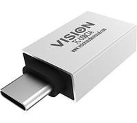 Vision TC-USBC3A adattatore per inversione del genere dei cavi USB-A USB-C Bianco (VISION Professional installation-grade USB-C