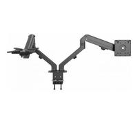 Vision VFM-DAD/4 Supporti a parete per TV 68,6 cm [27] Scrivania Nero (VISION Mo