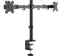 Vision VFM-DPD2B supporto da tavolo per Tv a schermo piatto 41,9 cm [16.5] Nero Scrivania (VISION Monitor Dual Desk Post Mount NEW