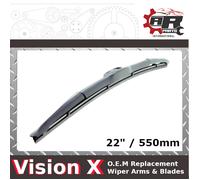 Vision X - Gancio Universale - Lamina Tergicristallo Ibrida - 22" / 550mm / 55cm