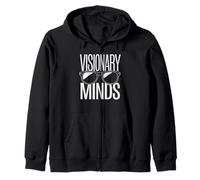 Visionary Minds creatività Innovazione Spirito imprenditore Felpa con Cappuccio