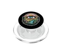Visione degli occhi Groovy Hippie Portale Consapevolezza Sognante PopSockets PopGrip per MagSafe