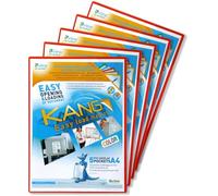 Visione di Kang Easy Load color 5ST A4 con vollmagnetischem dorso rosso