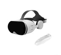 Visione di realtà virtuale Esperienza di gioco o guardare film con stile utilizzando questo auricolare VR compatibile con smartphone dotato di supporto audio (bianco)