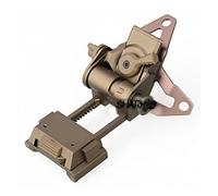 Visione Notturna Casco Mount Night Vision Scope NVG Mount System. Scope Mount Ring HS24-0189 (Color : Tan, Size : 1)