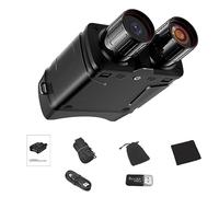 Visione Notturna Infrarossi, Visione Notturna, Binocolo Visione Notturna Visibile Al Buio, Visione Notturna LCD HD, Funzione Antivibrazione, Batteria agli Ioni Litio 3800 mAh