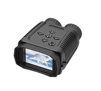 Visione notturna Occhiali NV8000 Casco 3D Visione Notturna Occhiali IR 1080p HD infrarossi NV Binocolo Naked Eye Digitale Casco 3D Occhio Testa Monte Oscurità Facile da Messa a Fuoco
