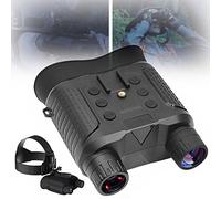 Visione notturna professionale da indossare sulla testa, Nachtsicht-Fernglas, sensore FHD 1080p, 984 piedi, ricaricabile tramite USB, dispositivi per la visione notturna con scheda di memoria 32G