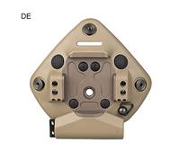 Visione Notturna Seppie secchi con rosso/blu/bianco/IR LED. for i caschi for la visione notturna SCOPE HS24-0241 (Color : Tan, Size : 1)