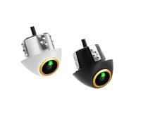 Visione Notturna Telecamera Telecamera Posteriore Per Auto HD 4K Telecamera Per Retromarcia Telecamera Anteriore Per Auto Supporta Uscita AHD CCD 1080P Adatta A Tutte Le Auto(Bianco)