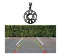 Visione Notturna Telecamera Telecamera Retromarcia Impermeabile Ad Alta Definizione Per Jeep Per Wrangler 2007-2018, Telecamera Posteriore Per Portaruota Scorta Per Auto(Fixed Ruler Line)