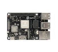 VisionFive 2 Lite RISC-V - Computer monoscheda, StarFive JH-7110S SoC 2/4/8GB LPDDR4 WiFi6 BT5.4 HDMI2.0 Gigabit Ethernet, per istruzione, IIoT, Smart Home, 85 x 56 mm compatto (SBC, 8 + 64GB)