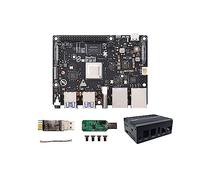 VisionFive2 Open Source Single Board Computer, LPDDR4 8GB Linux Starter Kit,StarFive JH7110 64 bit CPU with Integrated IMG BXE-4-32 MC1 3D GPU, Dual Gigabit Network, Support Debian Ubuntu