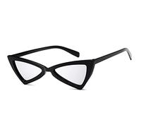 Visions India Cat Eye Fashion Occhiali da sole unisex (Ys025), argento, M