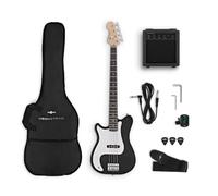 VISIONSTRING Kit per basso elettrico 3/4 mancino e amplificatore per adulti e principianti