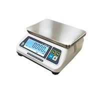 VisionTechShop DSW-100 Scala porzione, display LCD singolo, piatto in acciaio inossidabile, capacità 60 libbre, leggibilità 0,000 libbre, Lb/Oz/Kg/g commutabile, design a basso profilo, NTEP Legal for Trade COC #22-007