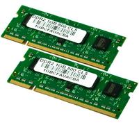 VisionTek 2G 900474 - Kit di 2 (2 x 1 GB) NB2-6400 CL5 200-Pin DDR2 SODIMM 800 2 Dual Channel Notebook Memory