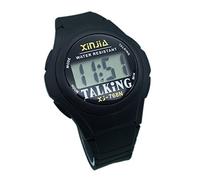 VISIONU Nergo Orologio parlante in spagnolo per non vedenti, bambini, e anziani, sport elettronici parlare orologi Gatget regalo 768TS-ES, striscia