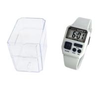 VISIOYO Orologio Parlante in Italiano per Non Vedenti e Anziani | Dice l'Ora Automaticamente con Allarme | Ideale per Ipovedenti e Disabili Visivi (Bianco)