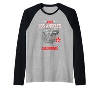 Visit Los Angeles Post Apocalyptic Scene Maglia con Maniche Raglan