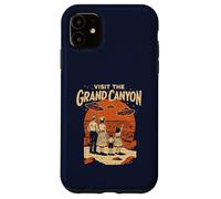Visit the Grand Canyon Retro UFO & National Park Custodia per iPhone 11