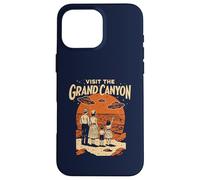 Visit the Grand Canyon Retro UFO & National Park Custodia per iPhone 16 Pro Max