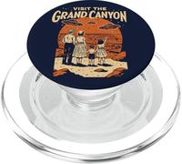 Visit the Grand Canyon Retro UFO & National Park PopSockets PopGrip per MagSafe