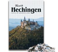 Visita Hechingen Puzzle per adulti e adolescenti Puzzle, gioco educativo per famiglie Adatto per la decorazione del desktop 1000 pezzi (50x75cm)