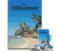 Visita Hikkaduwa Puzzle da 1000 pezzi per adolescenti, ammazza il tempo durante le vacanze a casa Ogni pezzo è unico Gioco divertente e stimolante per tutta la famiglia, 75x50cm